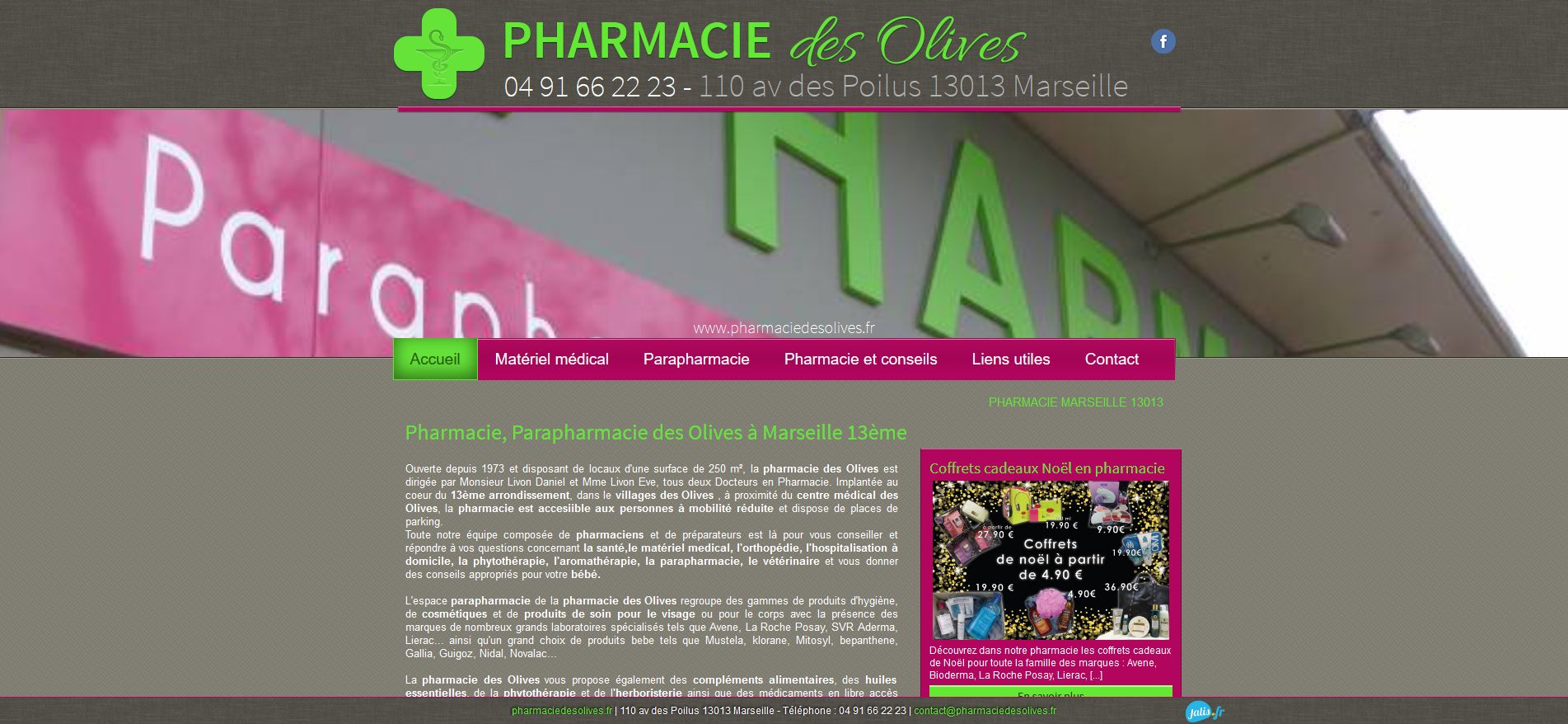 Pharmacie des Olives – Pharmacie et Parapharmacie à Marseille 13e