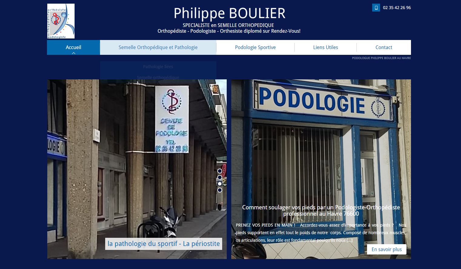 Philippe Bouvier – Cabinet de podologie au Havre