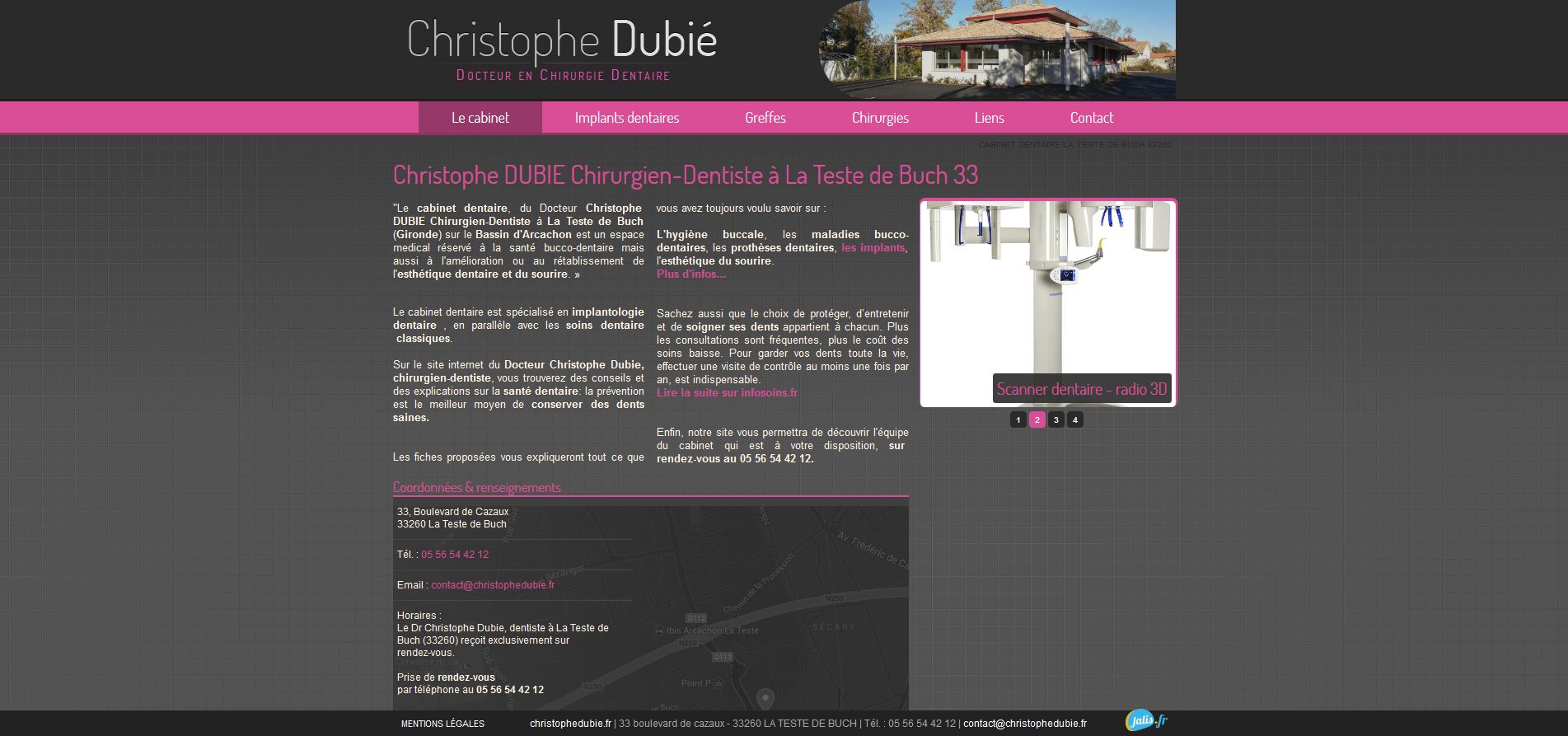 Christophe Dubié – Chirurgien-dentiste à La Teste de Buch