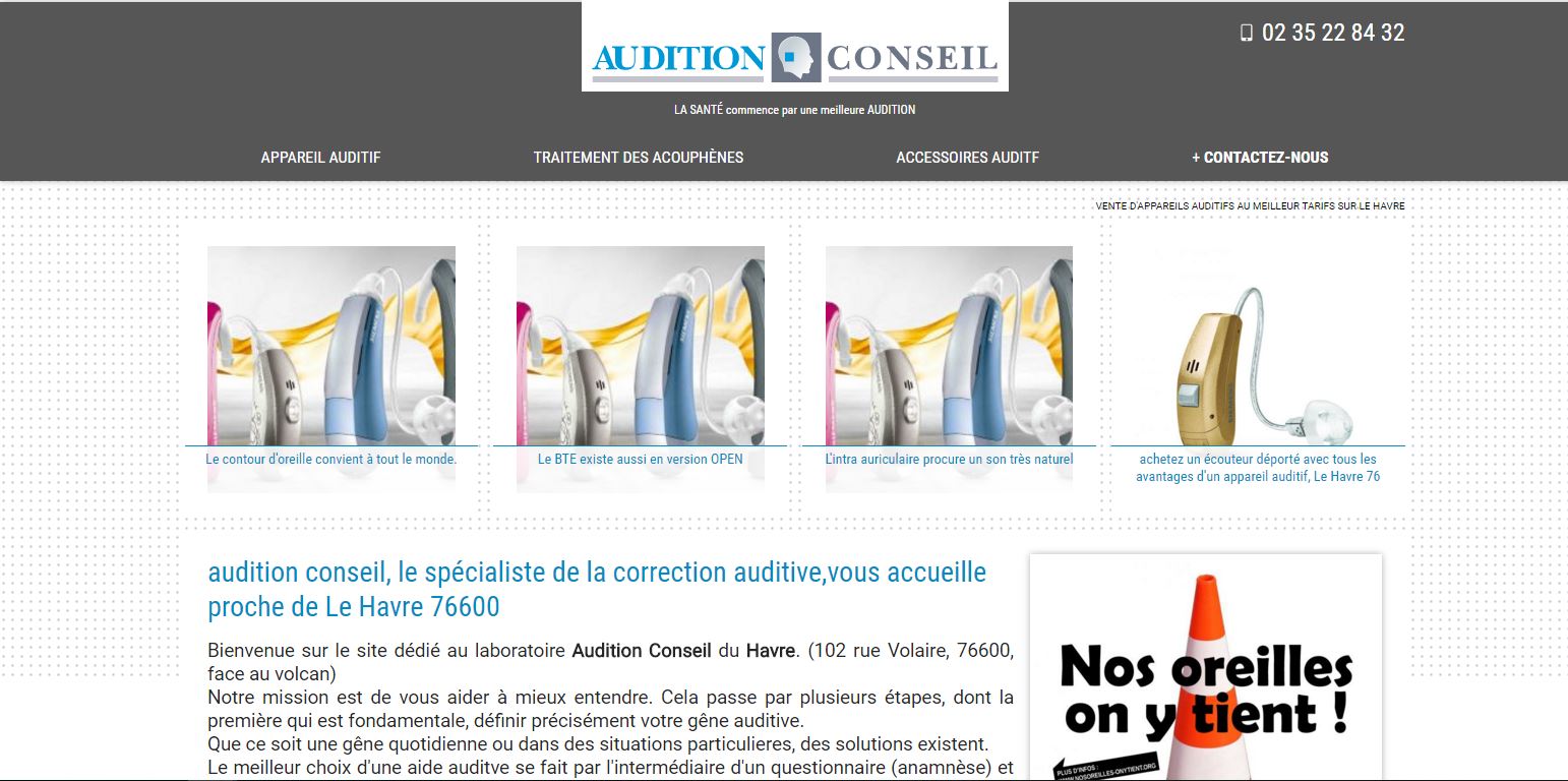 Vente d’appareils auditifs au meilleur prix au Havre – Audition Conseil